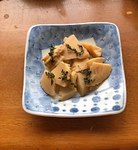 妻作 たけのこの煮物